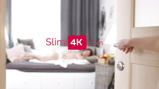 Slim4K - Bella Grey - Duo commences morning with warm fucky-fucky