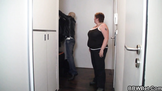 Can he score with monstrous jugs phat chick