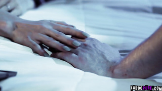 Nerd man tempted by her pals sub and embarks to enjoy