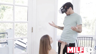 Huge-Titted doll is banging her step- daughter-in-law's beau and lovin’ every single 2nd of it