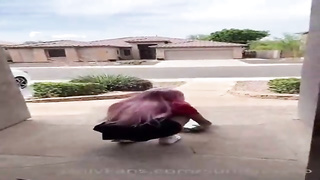 Pinkish haired stunner is providing a deep oral to a man she loves more than her counterpart