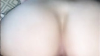 Jiggish fledgling blondie, Amyyyy is inhaling a giant, black manstick as deep as she can guzzle it