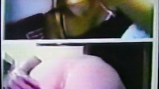 Dirty blonde College girl demands to see me finger my ass for her