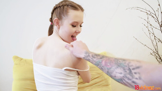 18videoz - Broke Away Bride - Teeny taking nasty force-screw