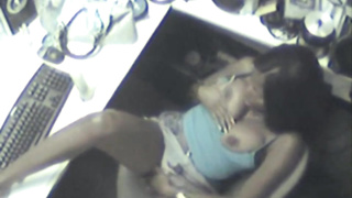 SCANDALOUSGFS - Solo office ebony honey playing her cooter