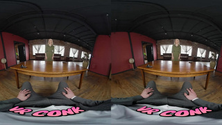 VR Conk Crimson Sparrow Seducing Knowledge Test GONZO Parody VR Pornography
