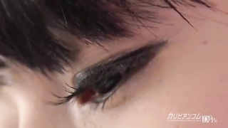 Stroked off by Thirsty Super Hot COUGAR Next Door