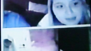 2 brunette College girls, then 2 blondes love my strip show