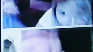 2 brunette College girls, then 2 blondes love my strip show