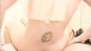 Frolic school chick is having casual fucky-fucky with her classmate and wailing from elation while spunking