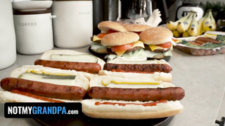 NotMyGrandpa - Not So Harmless Honey Mae Milano Helps Tommy Gunn With His Yam-Sized Cock To Perceive Finer