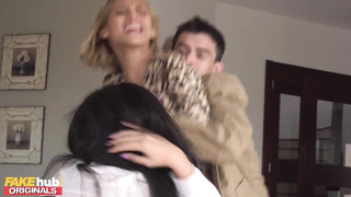 FKe Telenova Latina Stunners struggle over Jordi El Polla in 3some