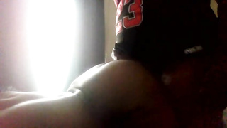 Massive rump, Ebony doll is getting drilled from the back, in front of a covert camera