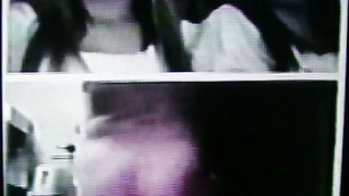 2 College girls faces soon alight with dirty delight