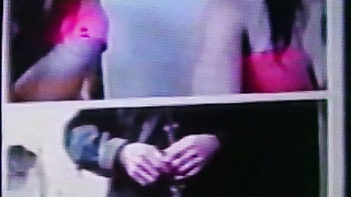 2 pink topped College girls peek me, another lifts her shades