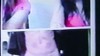 2 pink topped College girls peek me, another lifts her shades