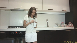 Lusty russian foxy di smashes with fellow