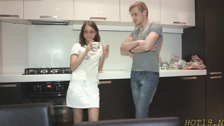 Lusty russian foxy di smashes with fellow