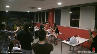 Bodacious Spanish stunner smashed outdoors (James Deen, Salma de Nora, Goddess Donna)