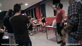 Bodacious Spanish stunner smashed outdoors (James Deen, Salma de Nora, Goddess Donna)