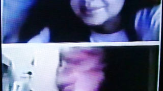 2 brunette College girls delighted by my bare ass (+ sound )