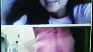 2 brunette College girls delighted by my bare ass (+ sound )