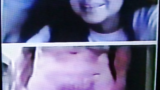 2 brunette College girls delighted by my bare ass (+ sound )