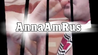 Hooded boy is tonguing his gal's soles and gargling her toes, because she luvs how it perceives