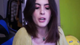 Uber-Cute chick is frequently observing porno and thinking about doing mischievous stuff with her paramour