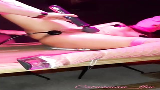 Whorish gal is having hard-core fuckfest with a stranger in the middle of the night