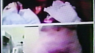 3 squeeling College girls delighted by my strip show (+ sound )