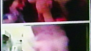 3 squeeling College girls delighted by my strip show (+ sound )