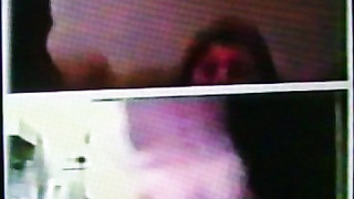 3 squeeling College girls delighted by my strip show (+ sound )