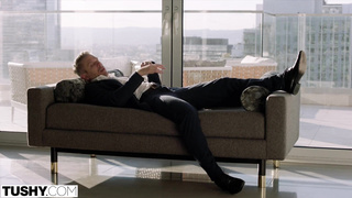 TUSHY Fantastic COUGAR Syren has spunky buttfuck practice