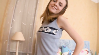 Enticing dark haired with ginormous globes, Victoria June got packed up with a rock stiff meat stick