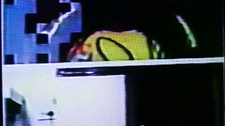 Black College girl in yellow dress see's my hard dick