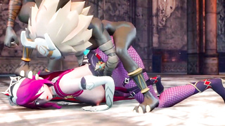 Mmd genshin influence milky jugs and giant rosaria pulverize and fucky-fucky by cosplayed gash banger Porno Movies - Tube8