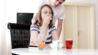 Sugary dark-haired gets super hot