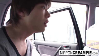 Chinese stunner is constantly in the mood to get porked, in the back of a camper