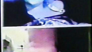 Blue haired College girl likes my strip show