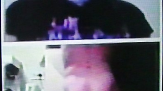 Brunette College girl delighted by my strip show