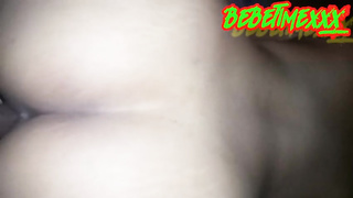 Hefty bum Filipina is getting penetrated from the back and opening up up broad to get some more