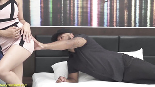 SEXYCUCKOLD - very first tough assfuck cheating for latin cougar (Huge Black, Good-Sized Black)