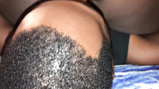 TONGUE BANGING MY MUFF AND CULO