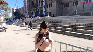 Public fuck-fest on the streets of Barcelona - DOLLSCULT