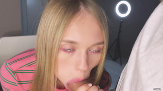 Russian Schoolgirl Did Not Pass The Check-Up, But Deep-Throated Boner. It's OK.