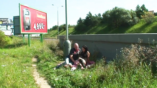 Playful smallish titied cougar India Summer unwrap her pinkish brassiere before she began deep throating rock-hard spunk-pump