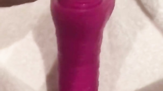 Boinking & taunting my taut cunt infront of the mirror until I unload