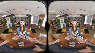 VR PLOWERS Deep Sexual Practice With Huge-Titted Armani Black VR Porno