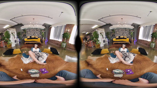 VR PLOWERS Deep Sexual Practice With Huge-Titted Armani Black VR Porno